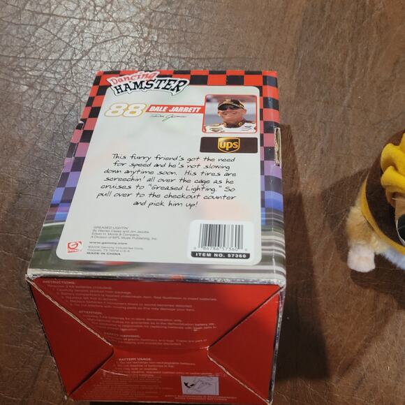 Vintage Dancing Hamster #88 DALE JARRETT Plays Greased Lighting - Picture 3 of 11